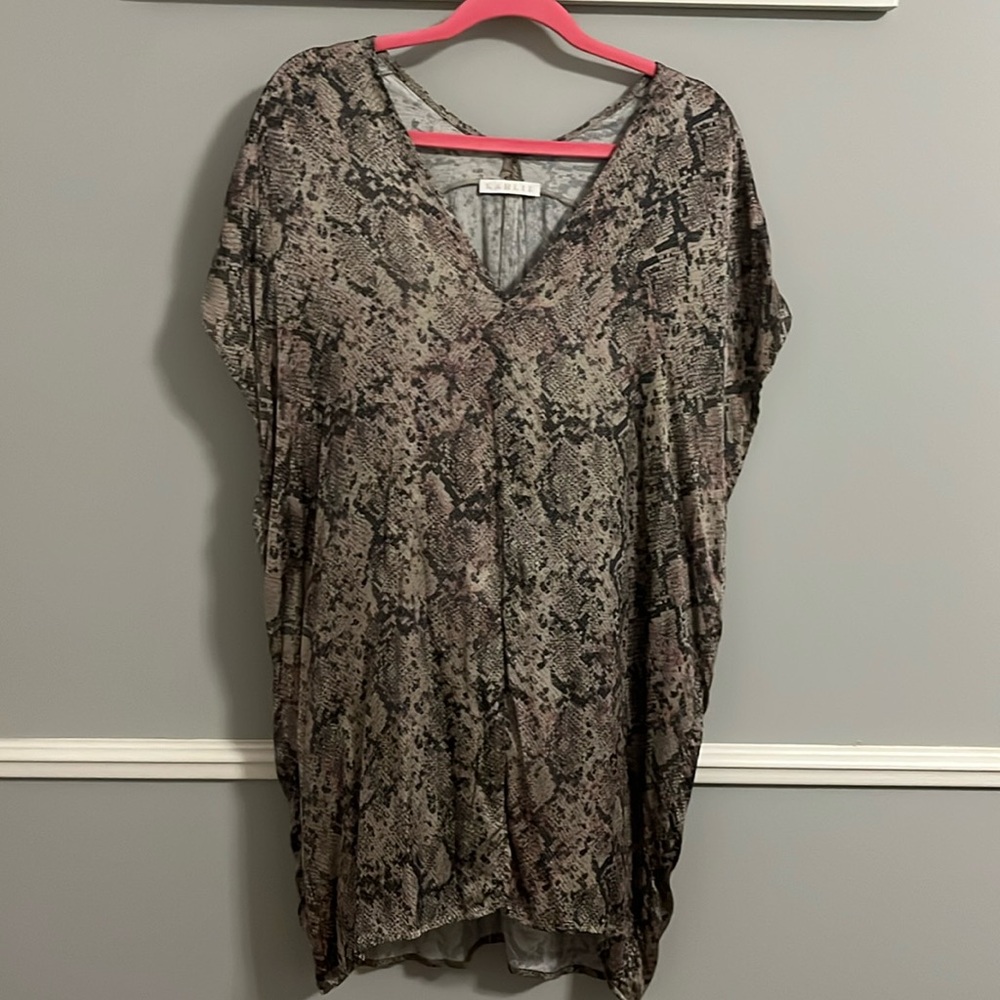 Snake print Karlie dress